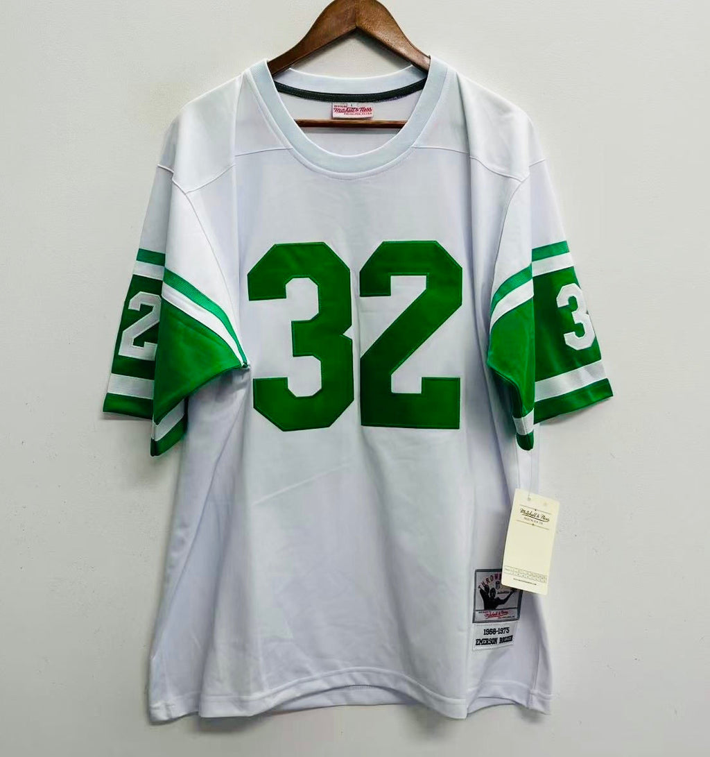 Emerson Boozer New York Jets Official NFL Mitchell & Ness Jersey white