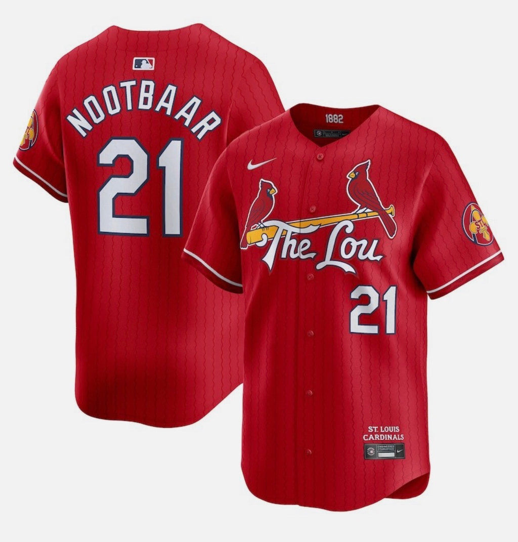 Lars Nootbaar YOUTH KIDS St. Louis Cardinals Official MLB Nike  City Connect Limited Jersey
