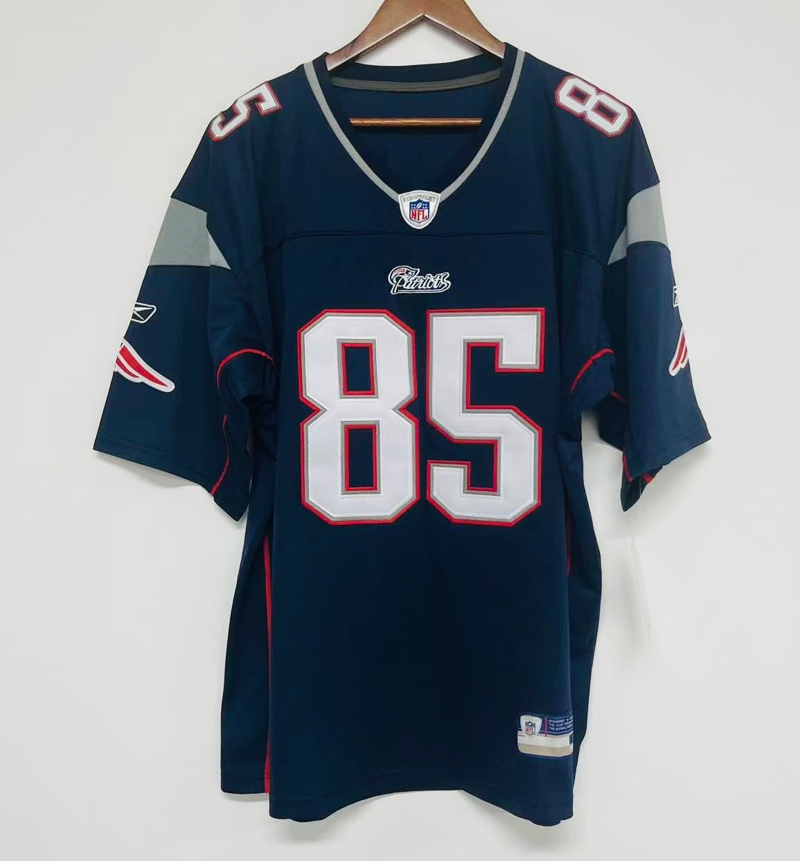Chad Ochocinco New England Patriots Official NFL Reebok jersey