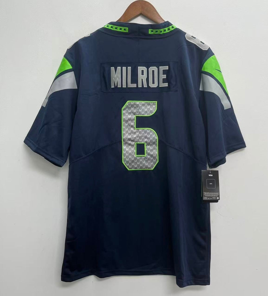 Jalen Milroe YOUTH KIDS Seattle Seahawks Official NFL Nike Jersey