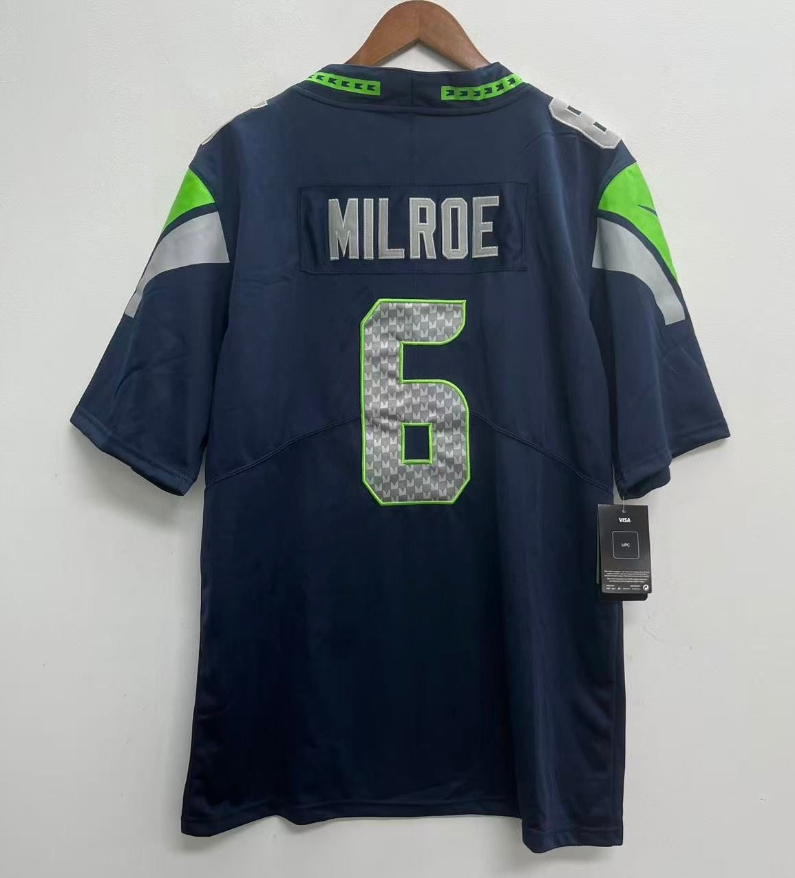 Jalen Milroe YOUTH KIDS Seattle Seahawks Official NFL Nike Jersey