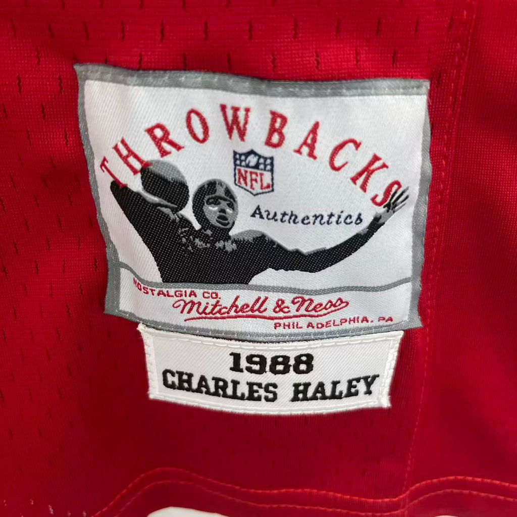 Charles Haley San Francisco 49ers Official NFL Mitchell & Ness Jersey