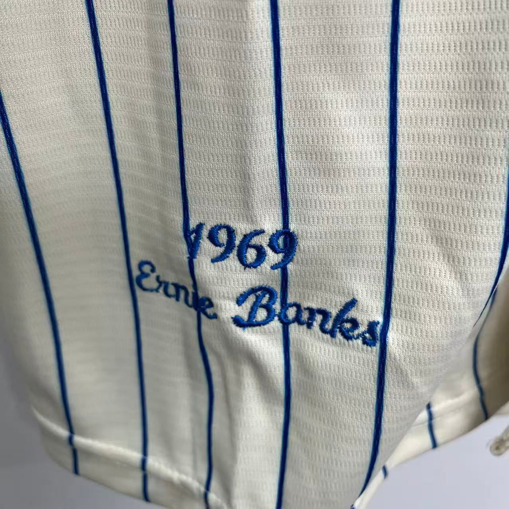 Ernie Banks Chicago Cubs Jersey 1969 Cooperstown Collection Mitchell & Ness