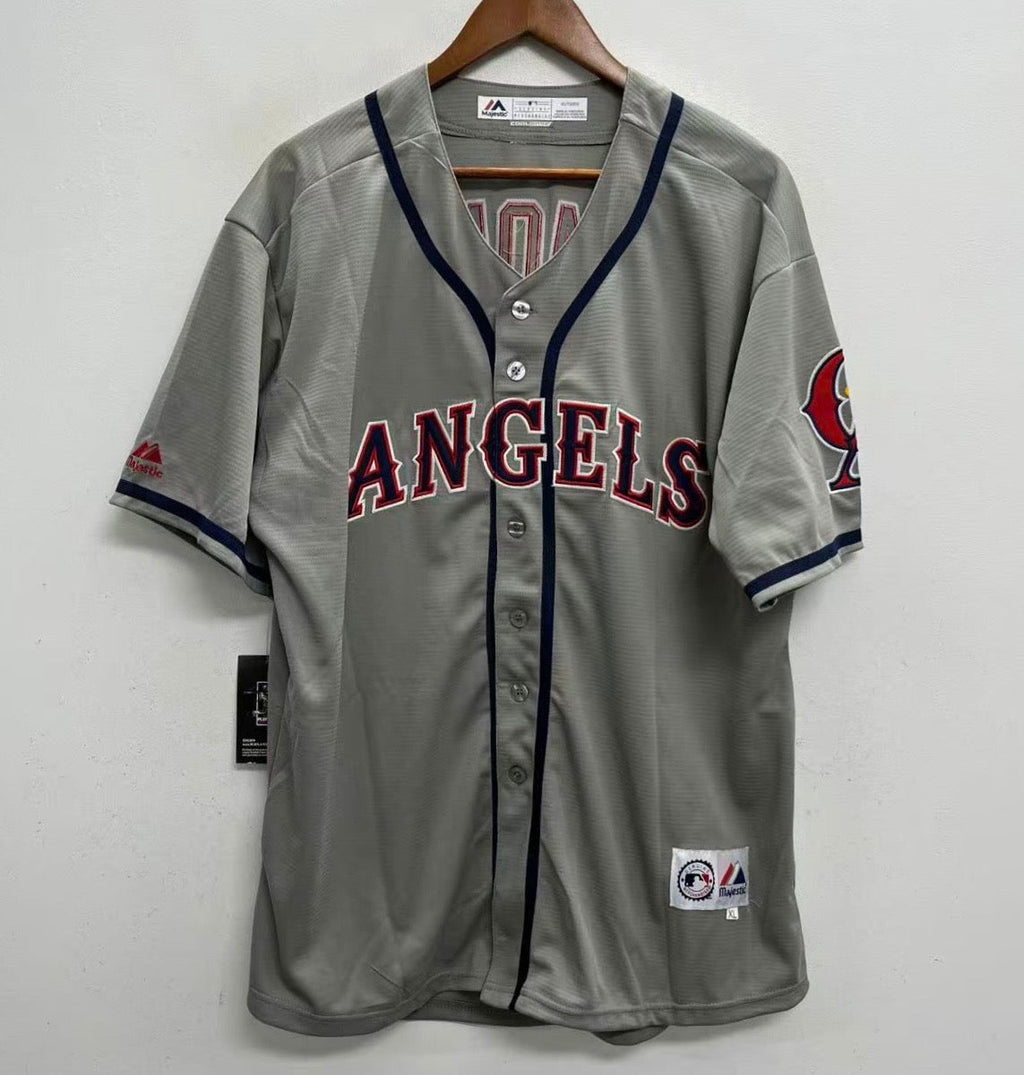 Jim Edmonds Anaheim California Angels Official MLB Majestic Jersey