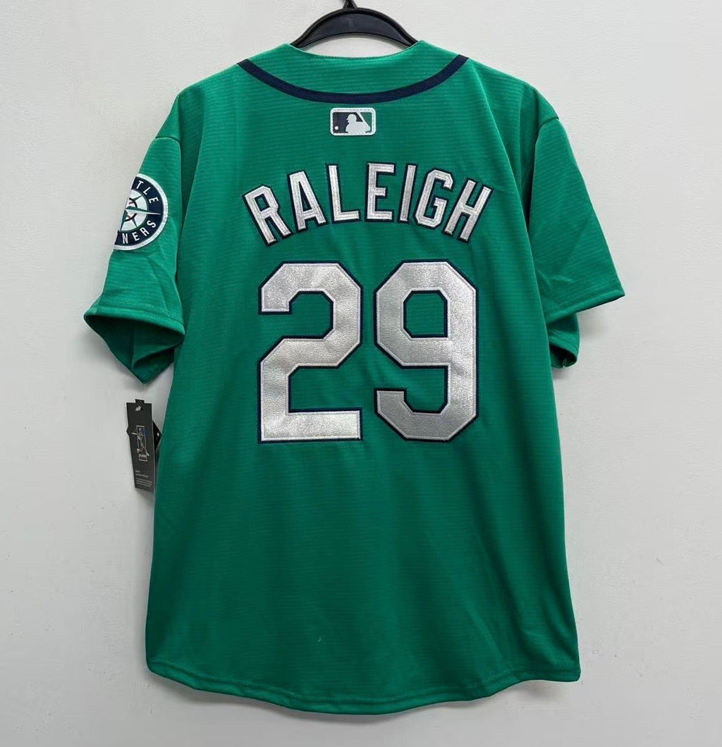 Cal Raleigh YOUTH KIDS Seattle Mariners Official MLB Nike Jersey