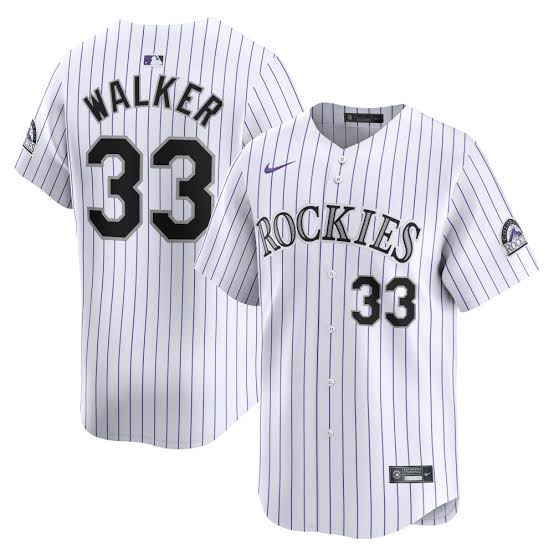 Larry Walker Colorado Rockies Official MLB Nike Jersey