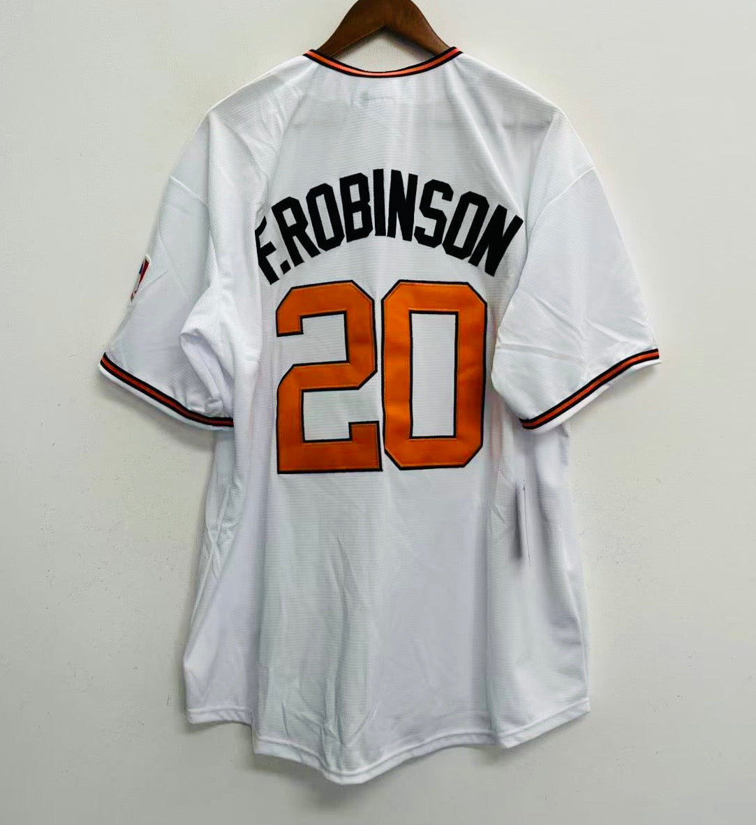Frank Robinson 1969 Baltimore Orioles Official MLB Majestic Jersey White