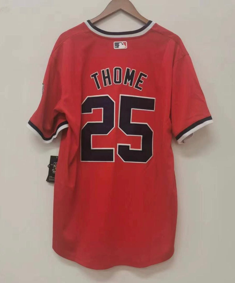 Jim Thome Cleveland Indians Official MLB NIKE retro Jersey