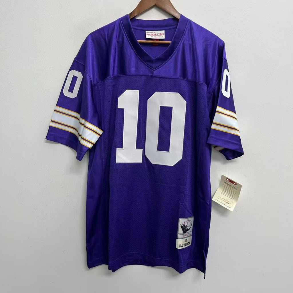 Fran Tarkenton 1975 Minnesota Vikings Official NFL Mitchell & Ness Jersey
