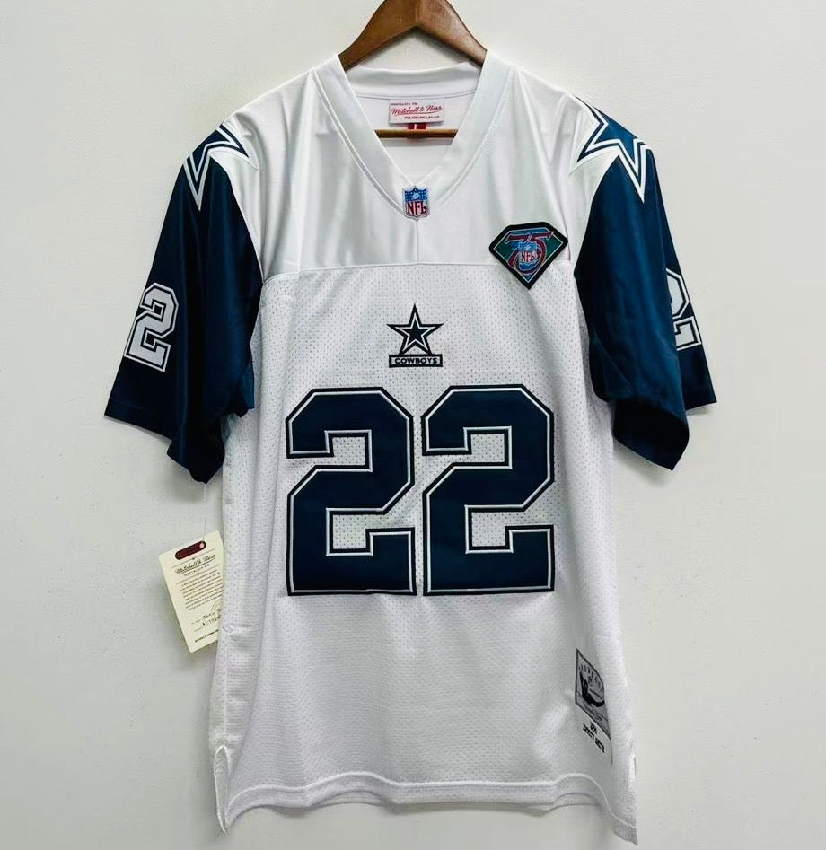 Emmitt Smith 1994 Dallas Cowboys Official NFL Mitchell & Ness Jersey