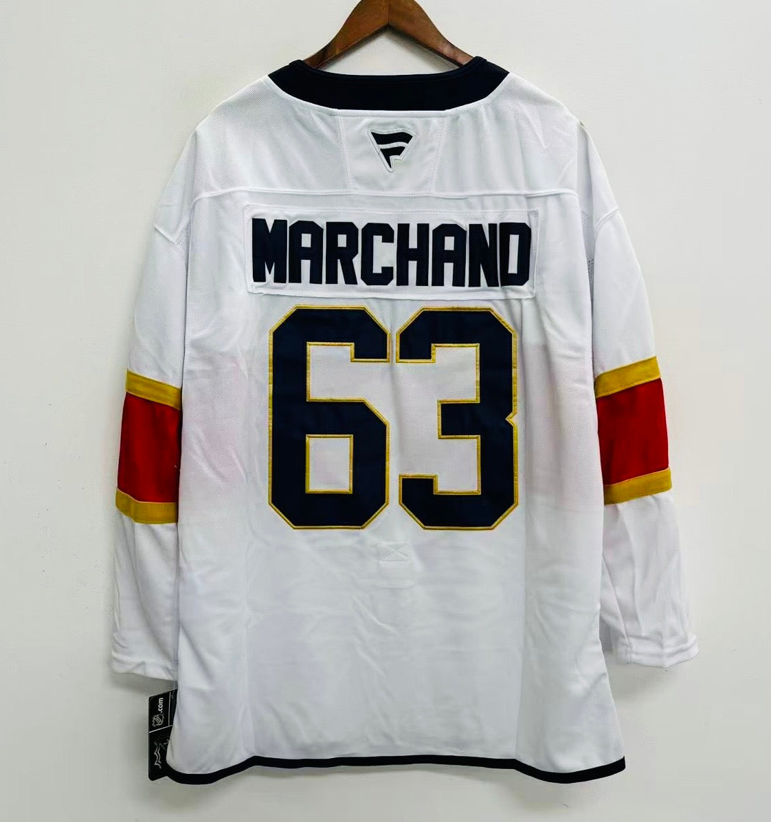 Brad Marchand Florida Panthers Official NHL Fanatics Jersey white