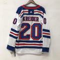 Chris Kreider New York Rangers Official NHL Adidas Jersey white