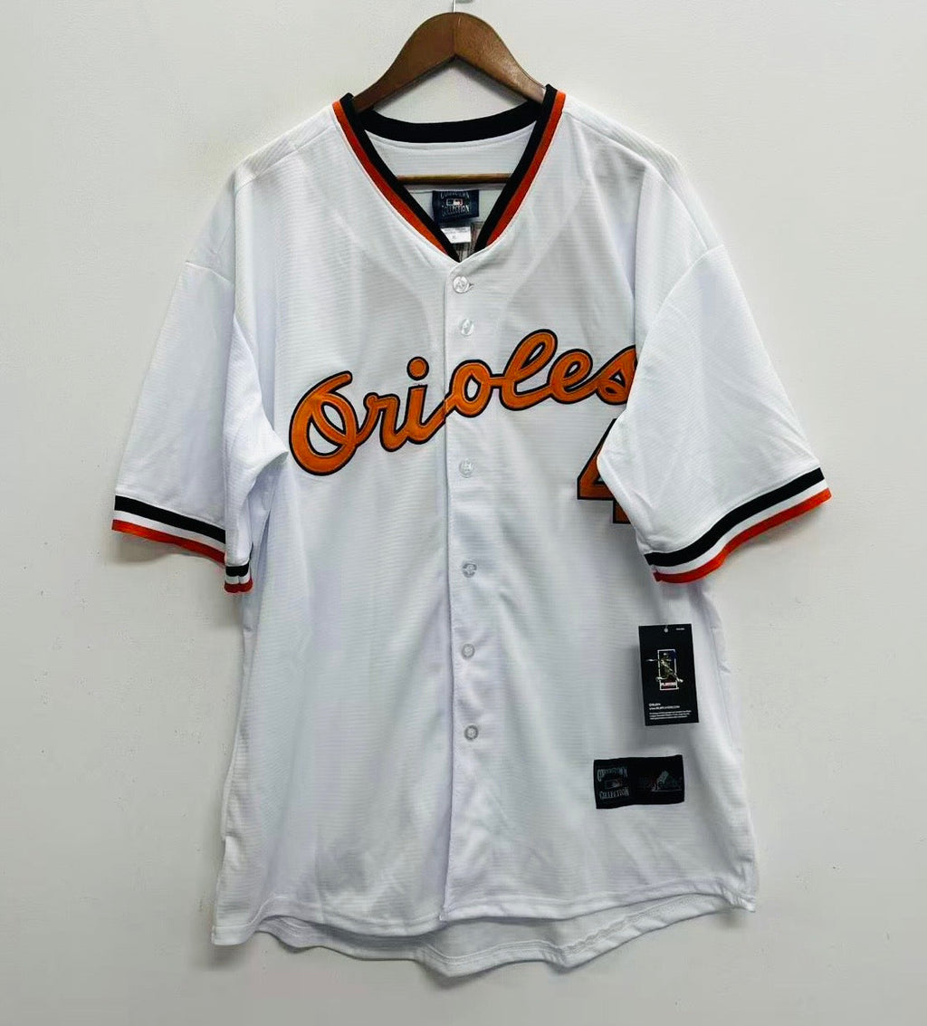 Earl Weaver 1982 Baltimore Orioles Official MLB Majestic Jersey