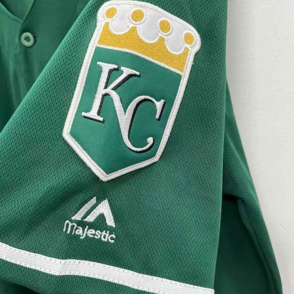 Salvador Pérez Kansas City Royals Jersey  Green St. Patrick’s Day