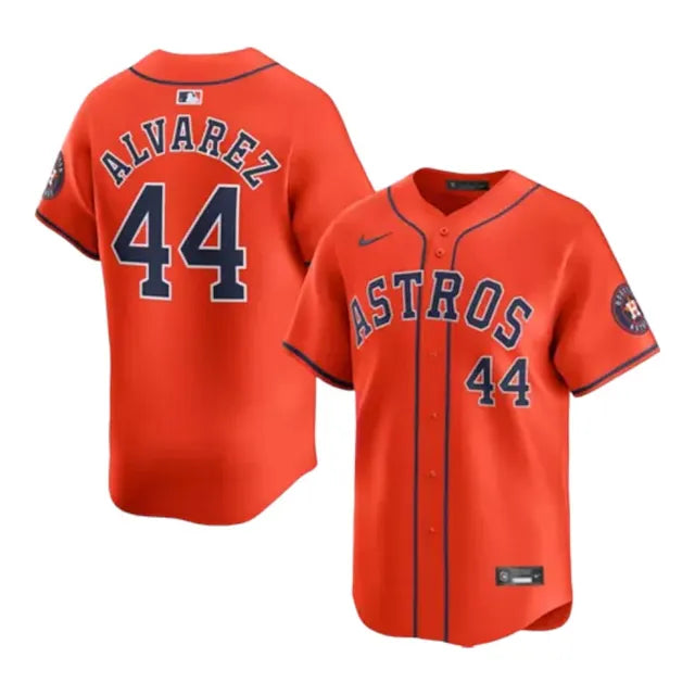 Yordan Alvarez YOUTH KIDS Houston Astros Official MLB Nike Jersey Orange