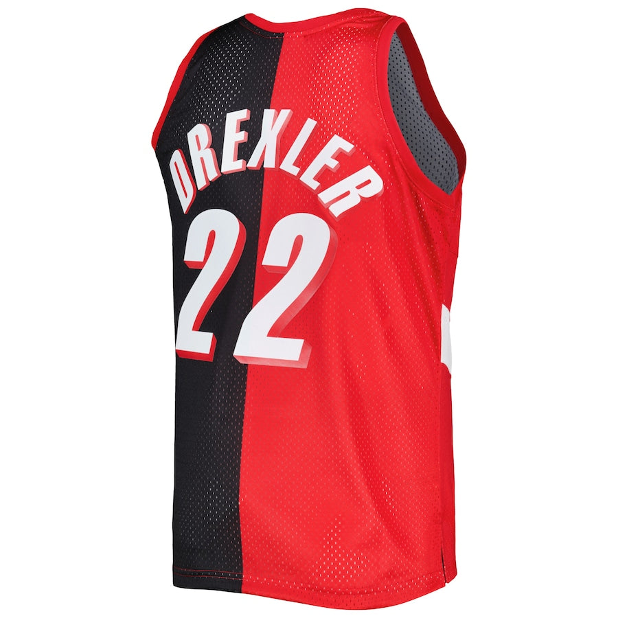 Clyde Drexler Portland Trailblazers Official NBA Mitchell & Ness Jersey