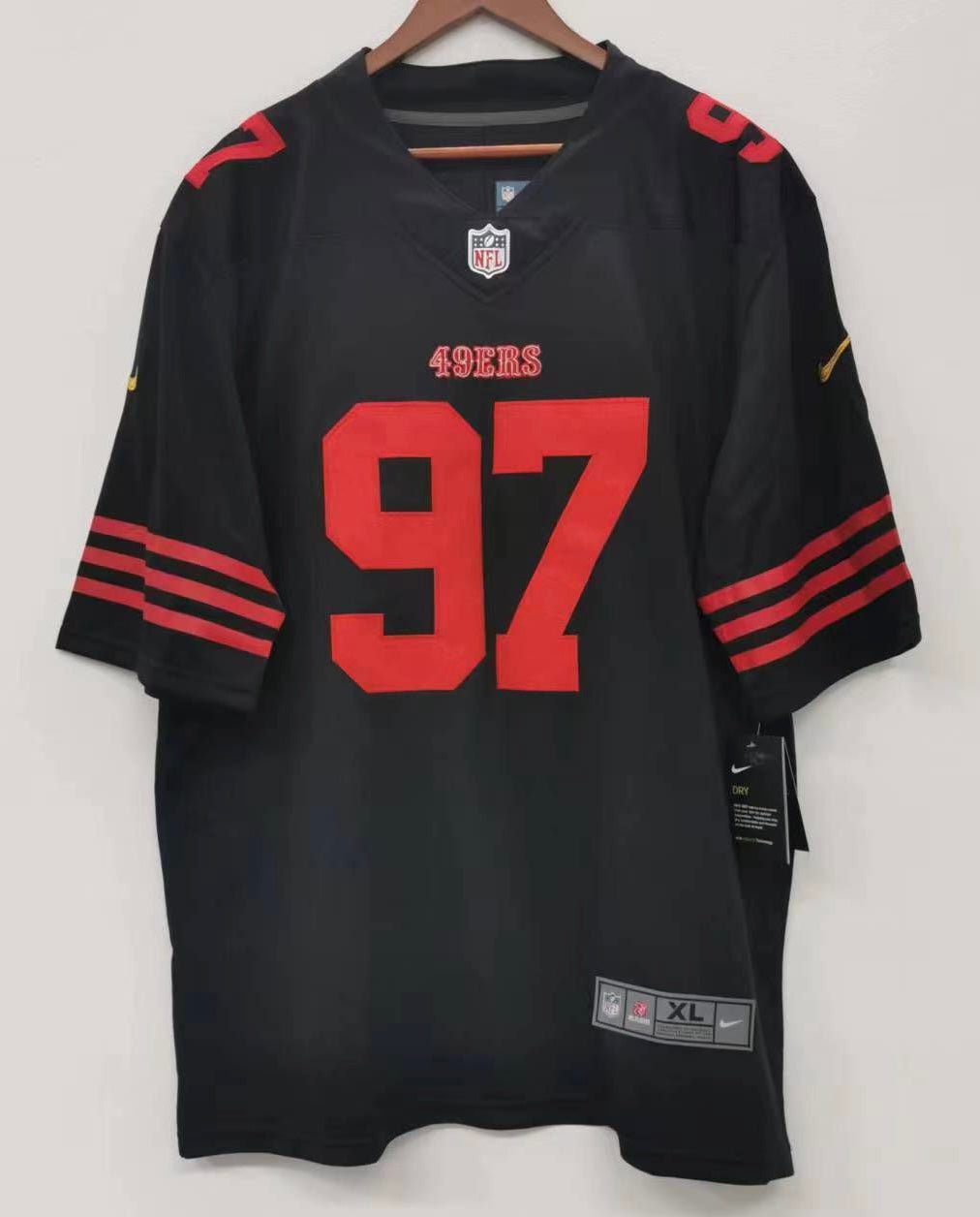 Nick Bosa San Francisco 49ers Jersey black