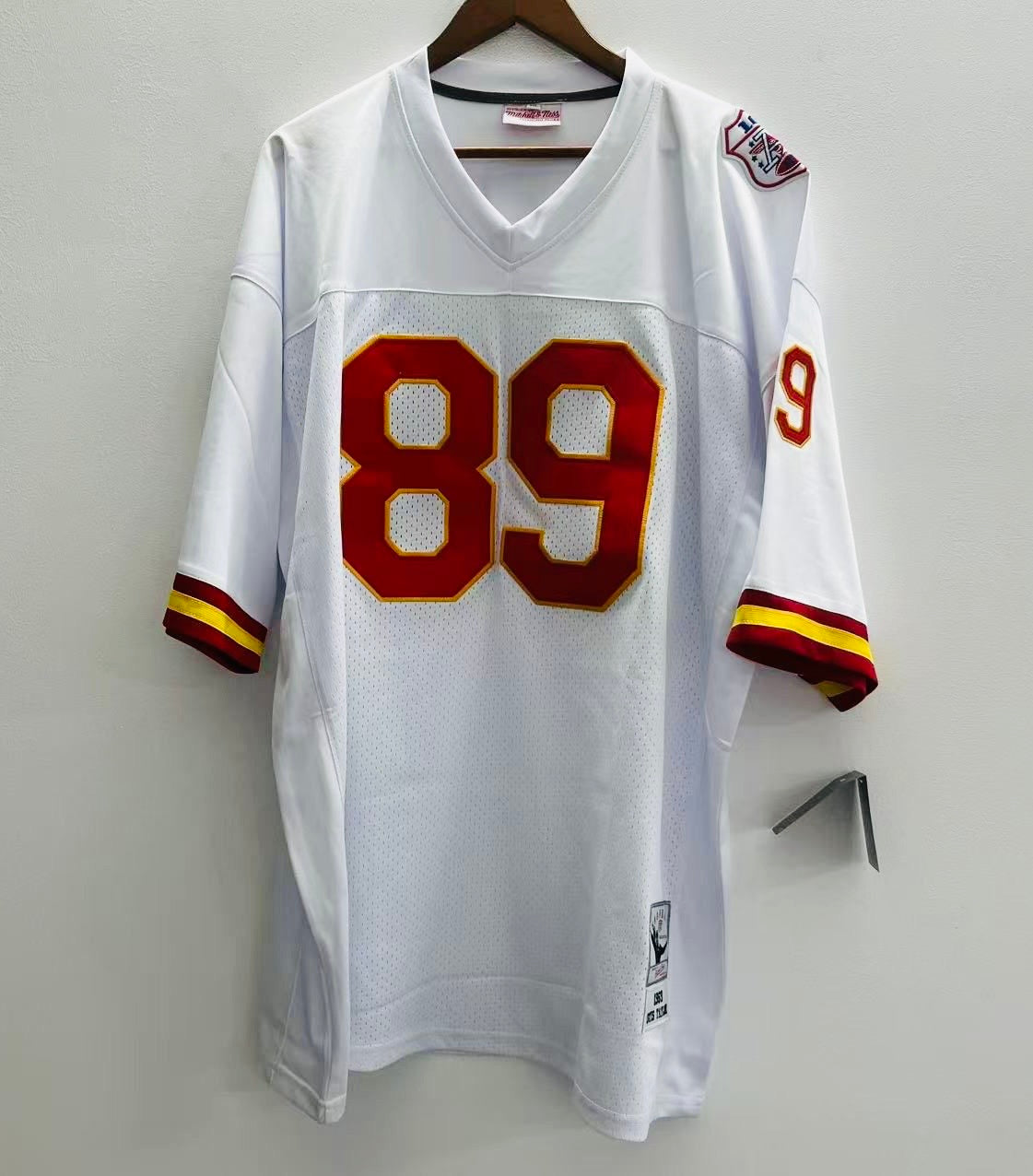 Otis Taylor 1969 Kansas City Chiefs NFL Mitchell & Ness Jersey white