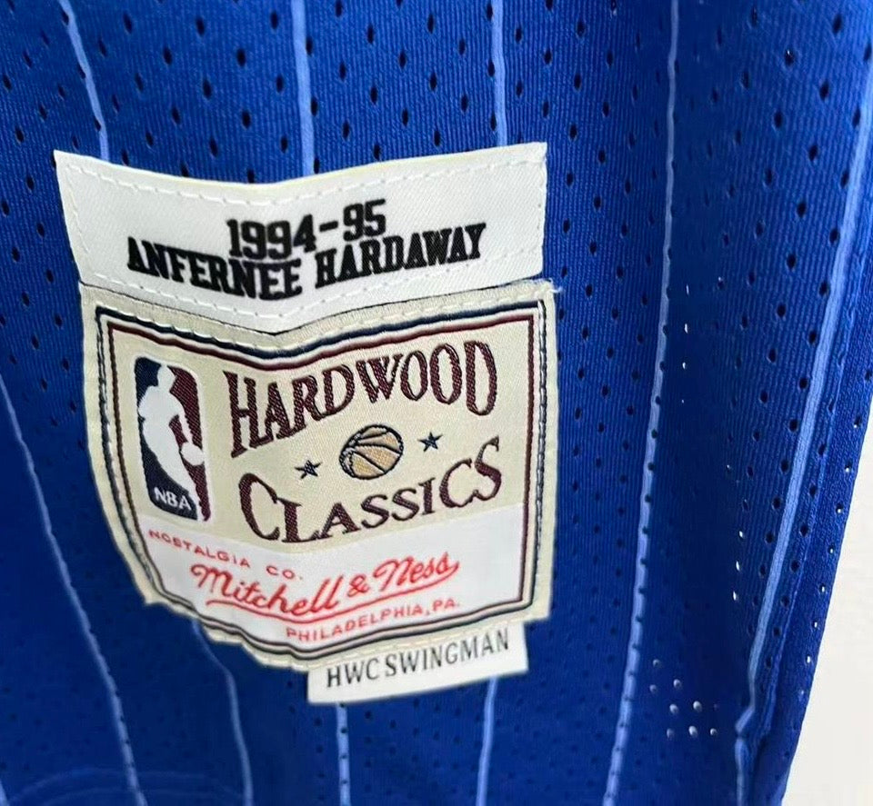 Anfernee Penny Hardaway Orlando Magic Official NBA Mitchell & Ness Jersey blue