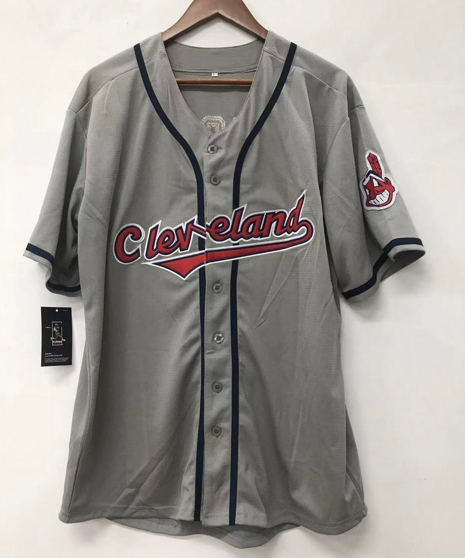 Omar Vizquel Cleveland Indians Official MLB Majestic Jersey