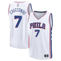 V. J. Edgecombe Philadelphia 76ers Official NBA Jersey white