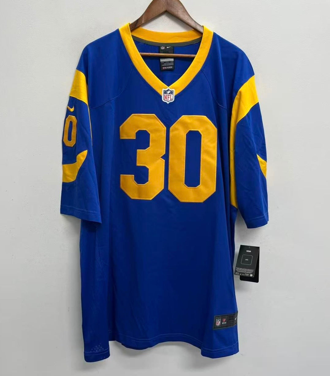 Todd Gurley Los Angeles Rams Official NFL Nike NFL Jersey blue
