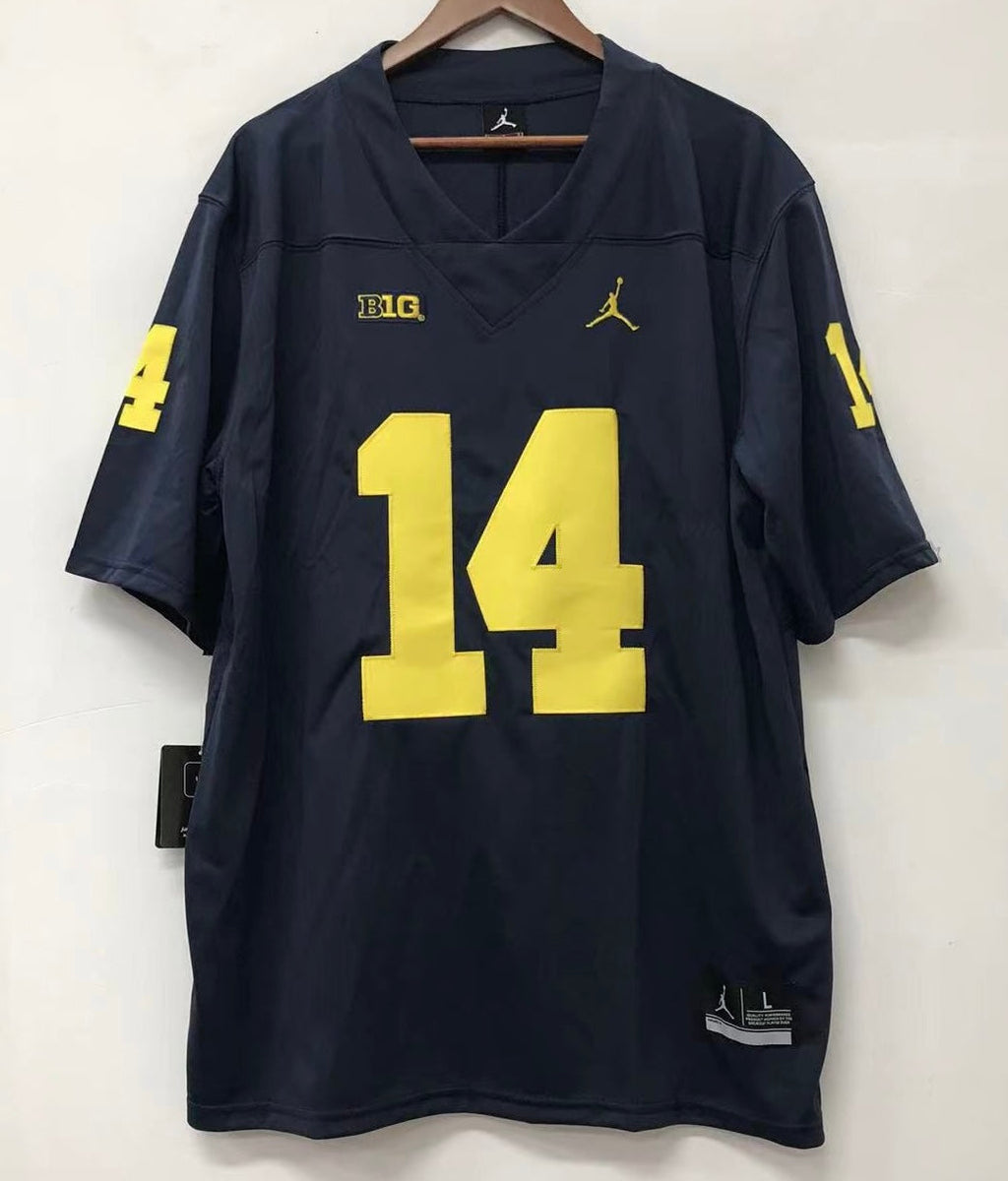 Brian Griese Michigan Wolverines Official NCAA Jersey blue
