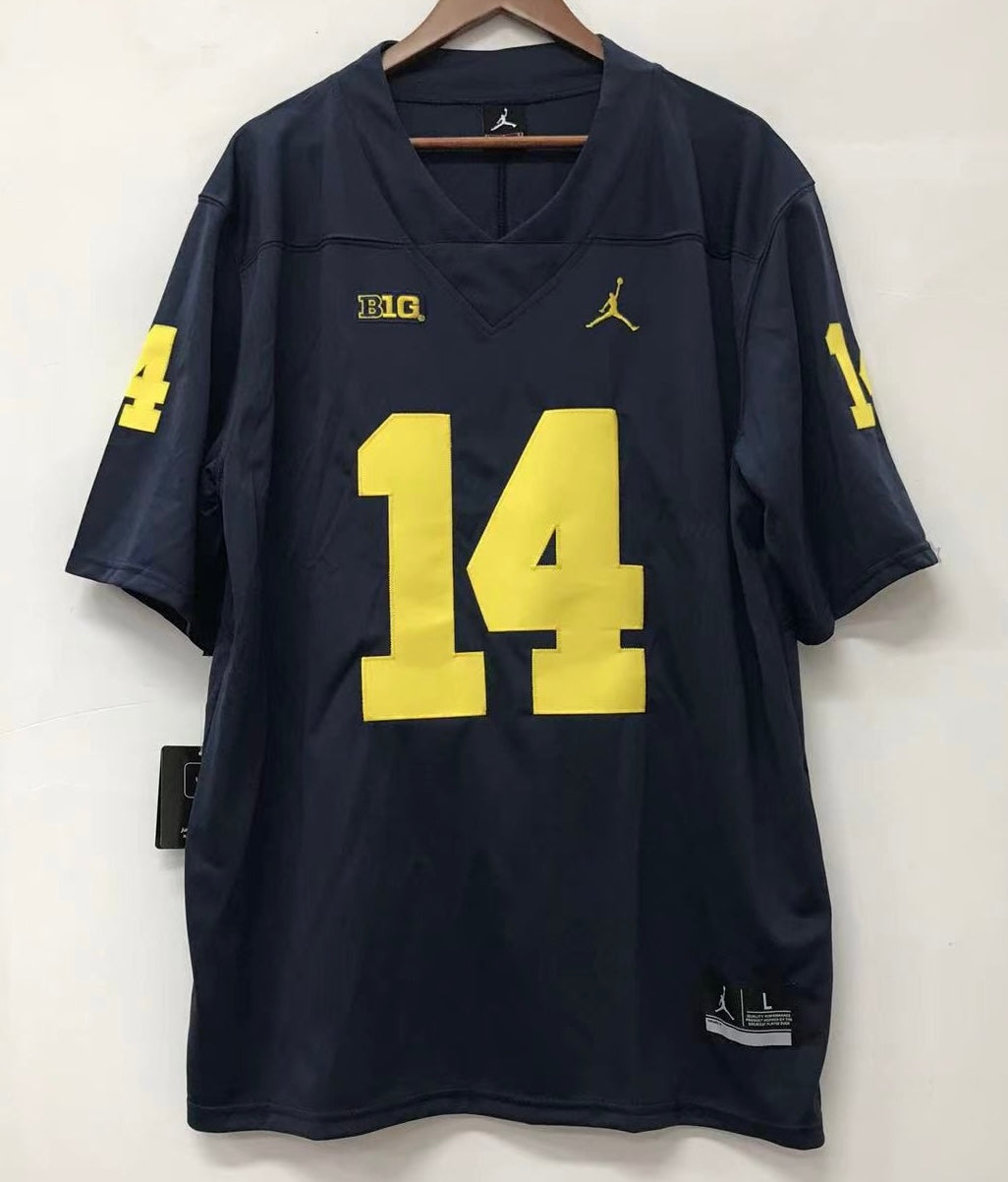 Brian Griese Michigan Wolverines Official NCAA Jersey blue
