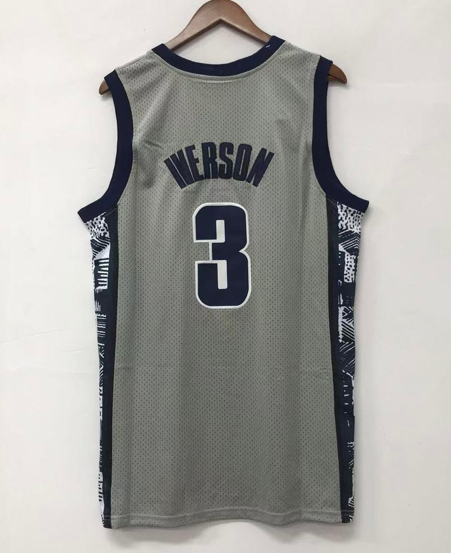 Allen Iverson Georgetown Hoyas Official NCAA Mitchell & Ness Jersey