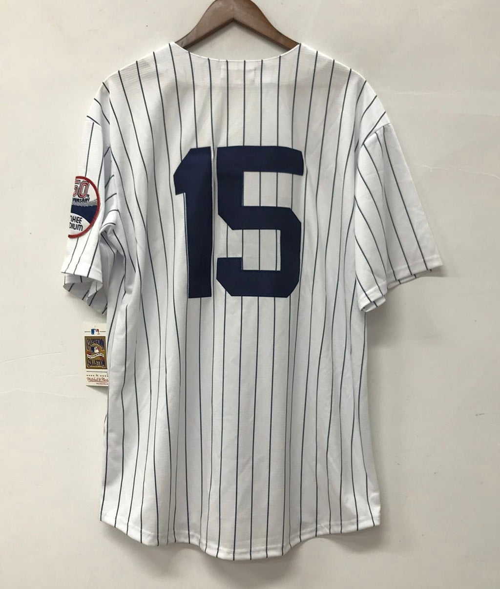 Thurman Munson New York Yankees Jersey pinstripes Mitchell & Ness 1973