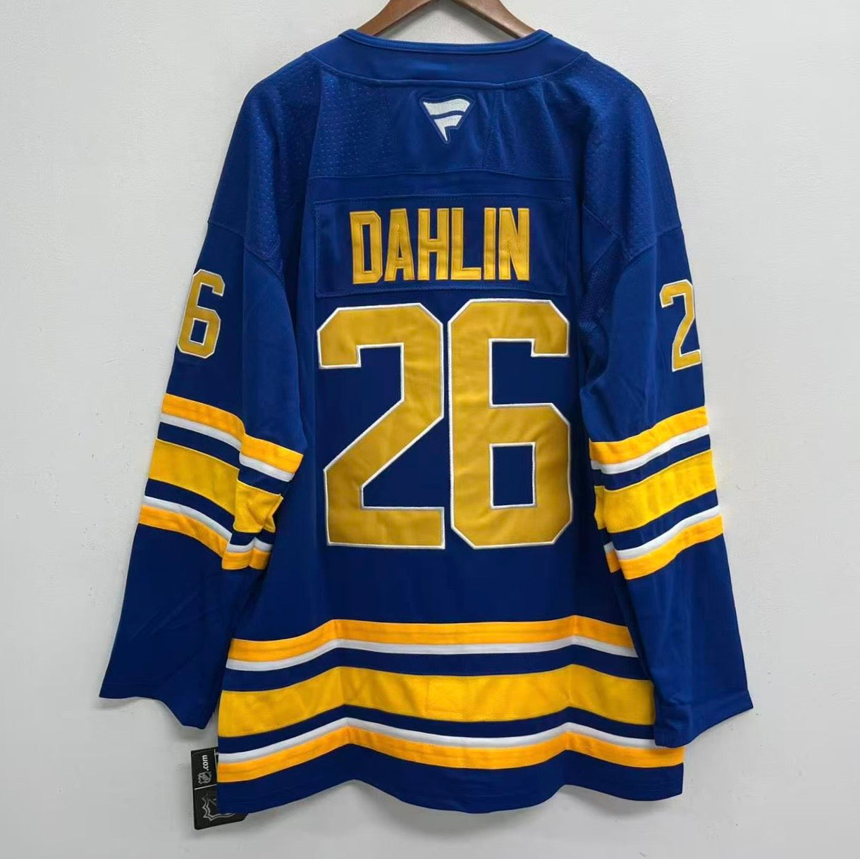 Rasmus Dahlin Buffalo Sabres Official NHL Fanatics Jersey Blue