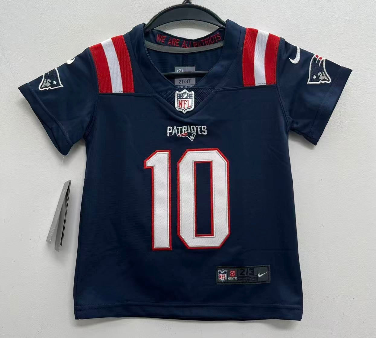 Drake Maye New England Patriots Baby Toddler jersey b/t