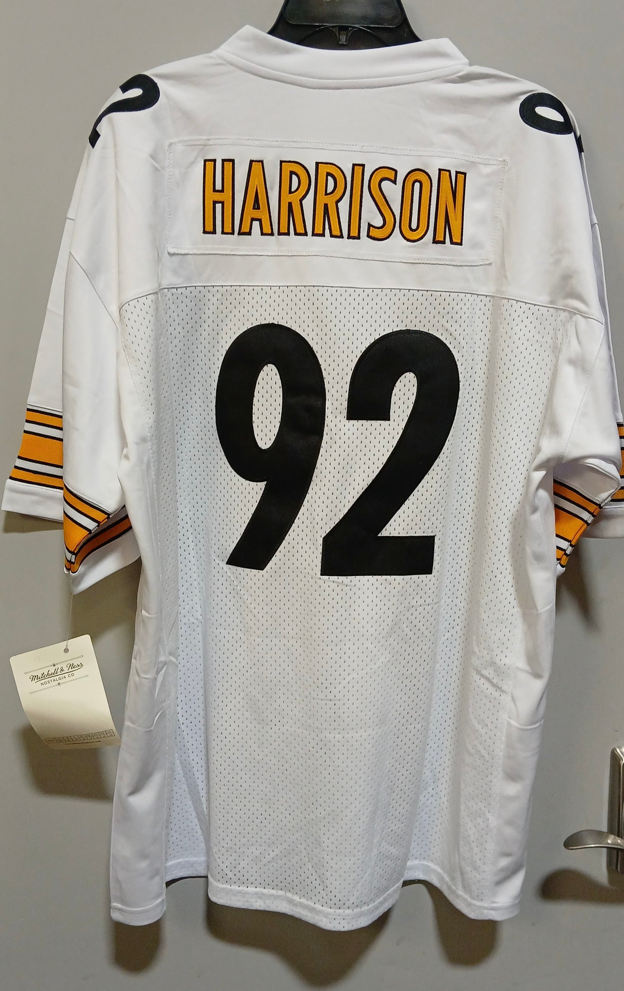 James Harrison 2009 Pittsburgh Steelers Official NFL Super Bowl XLIII Jersey