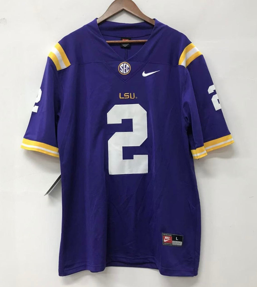 Justin Jefferson LSU Tigers Official NCAA Nike Jersey