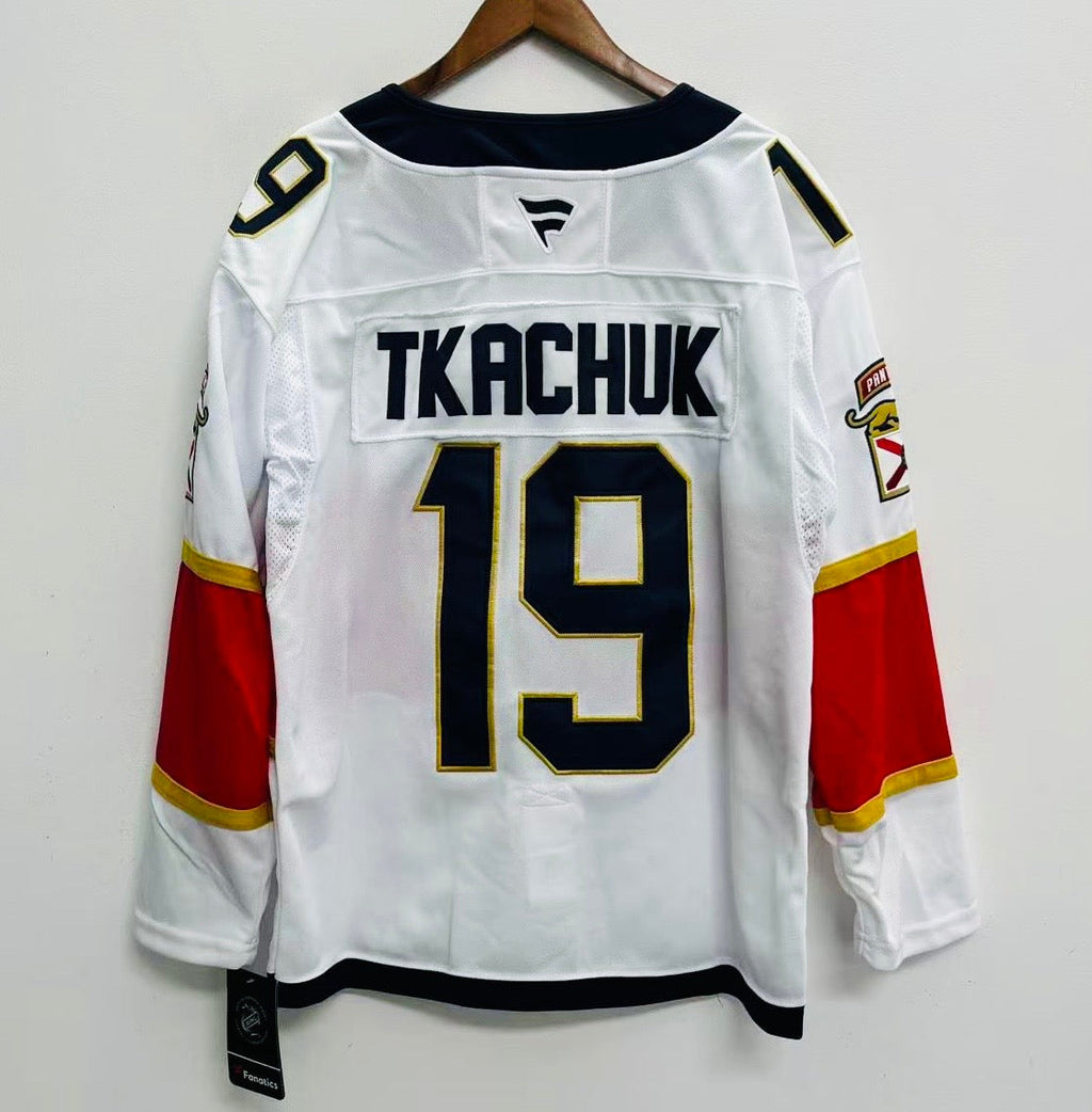 Matthew Tkachuk YOUTH Florida Panthers Official NHL Jersey white