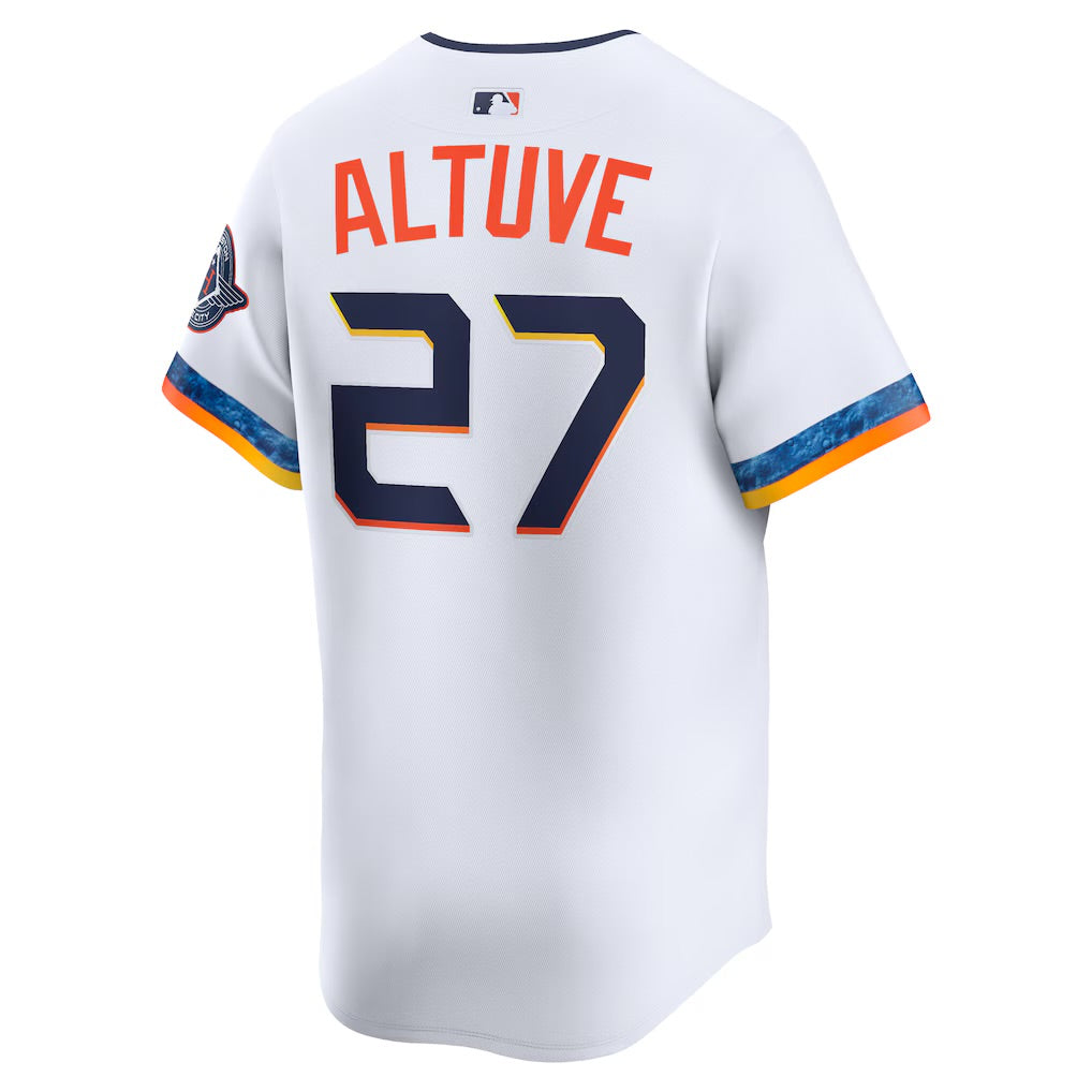 Jose Altuve YOUTH KIDS Houston Astros Official MLB Nike City Connect Limited Jersey
