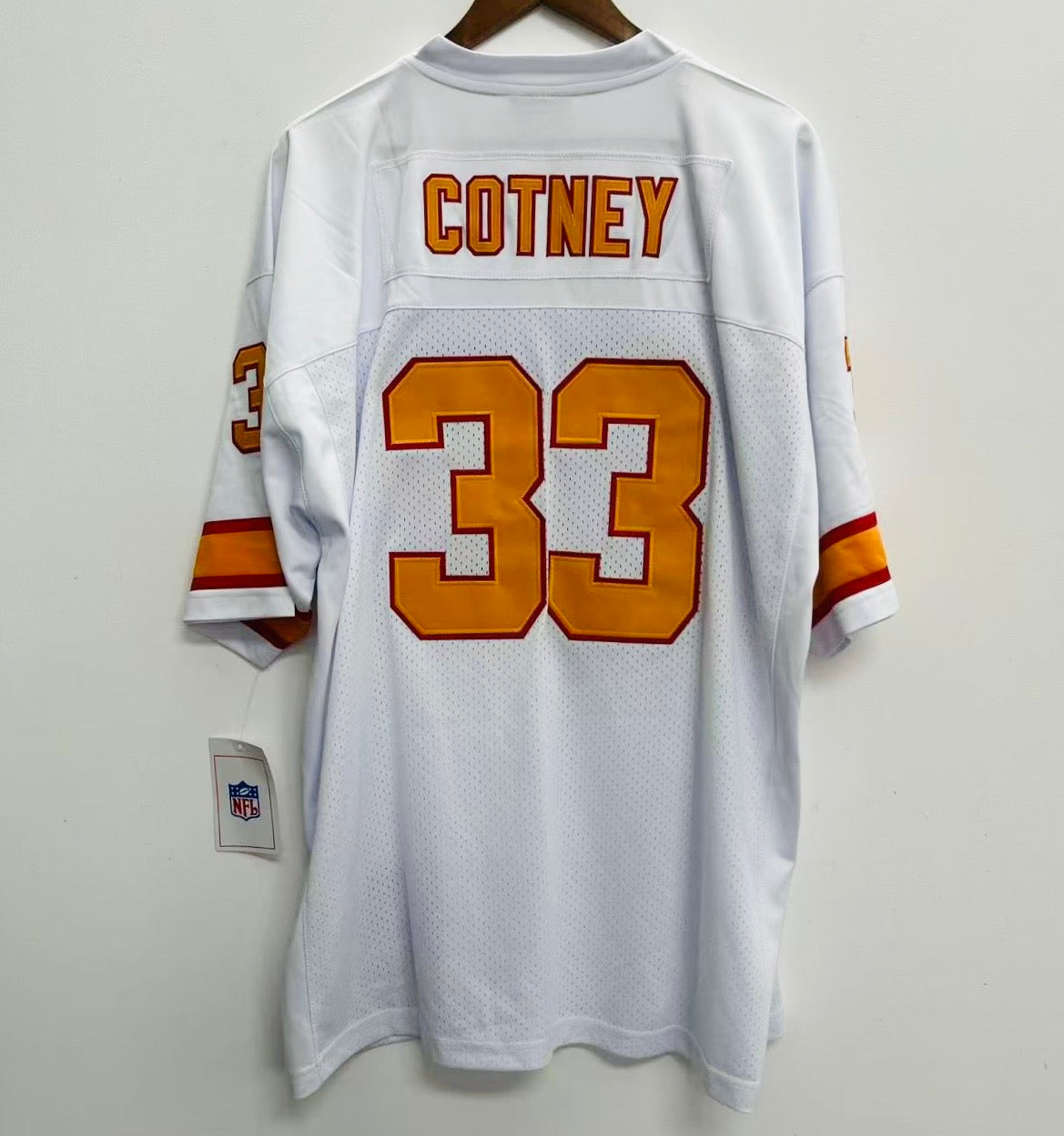 Mark Cotney Tampa Bay Buccaneers NFL Jersey Mitchell & Ness