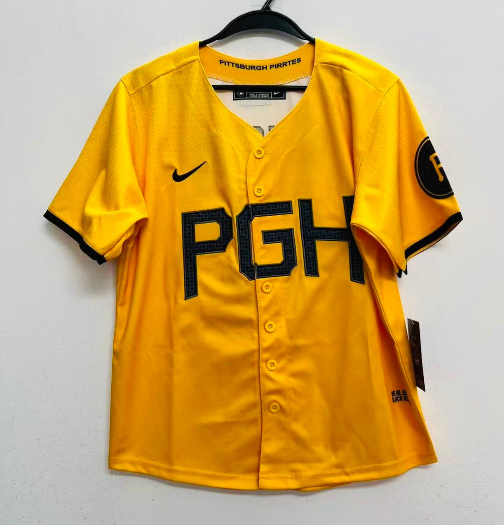 Konnor Griffin YOUTH KIDS Pittsburgh Pirates Nike City Connect Limited Jersey