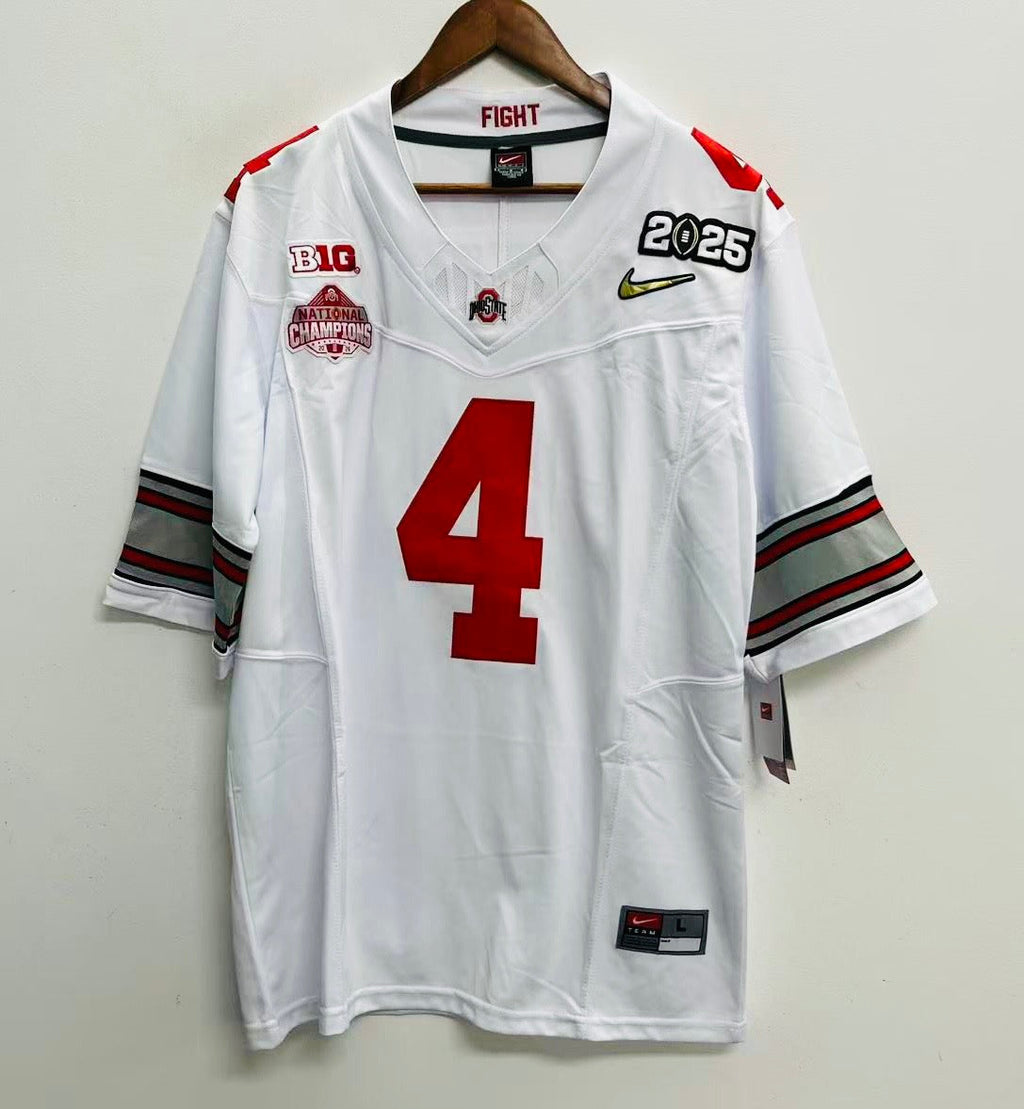 Jeremiah Smith 2025 Ohio State Buckeyes Nike jersey