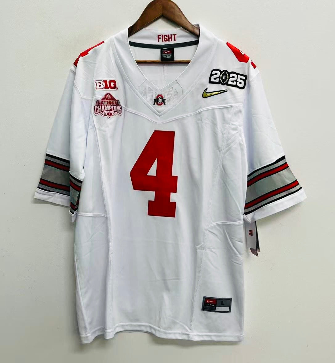 Jeremiah Smith 2025 Ohio State Buckeyes Nike jersey