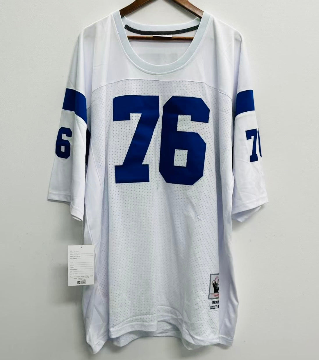 Rosey Grier Los Angeles Rams NFL Mitchell & Ness Jersey