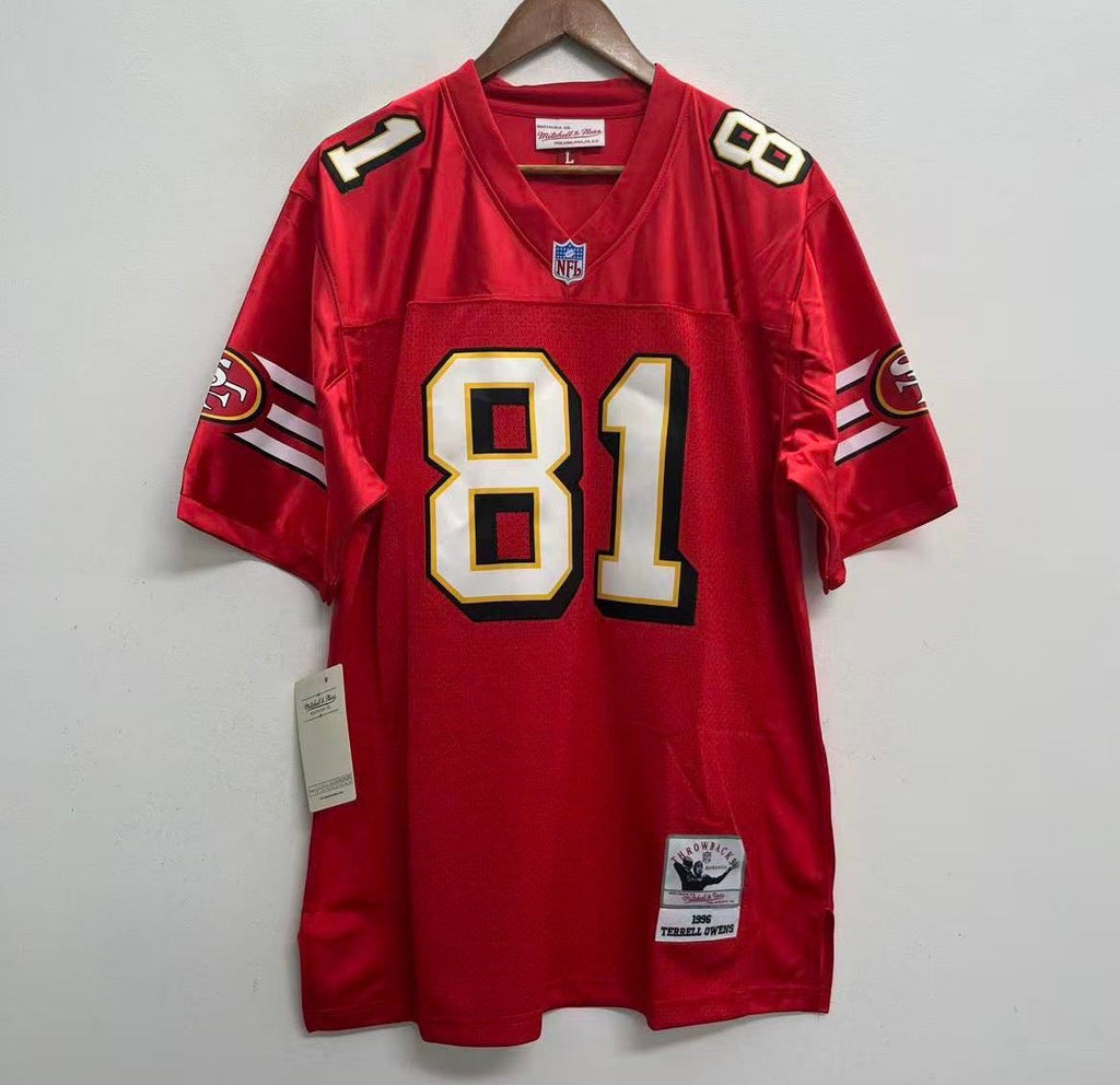 Terrell Owens San Francisco 49ers Jersey Mitchell & Ness