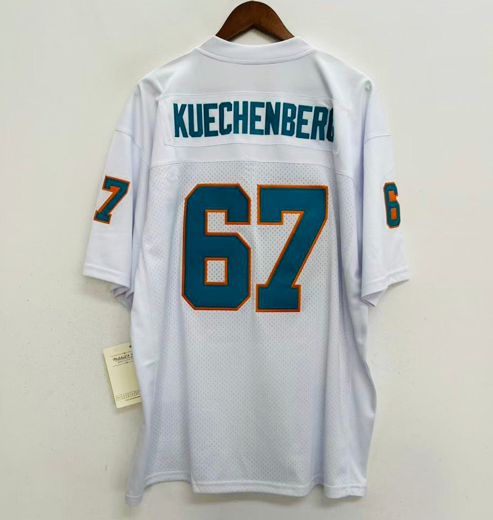 Bob Kuechenberg Miami Dolphins NFL Mitchell & Ness Jersey