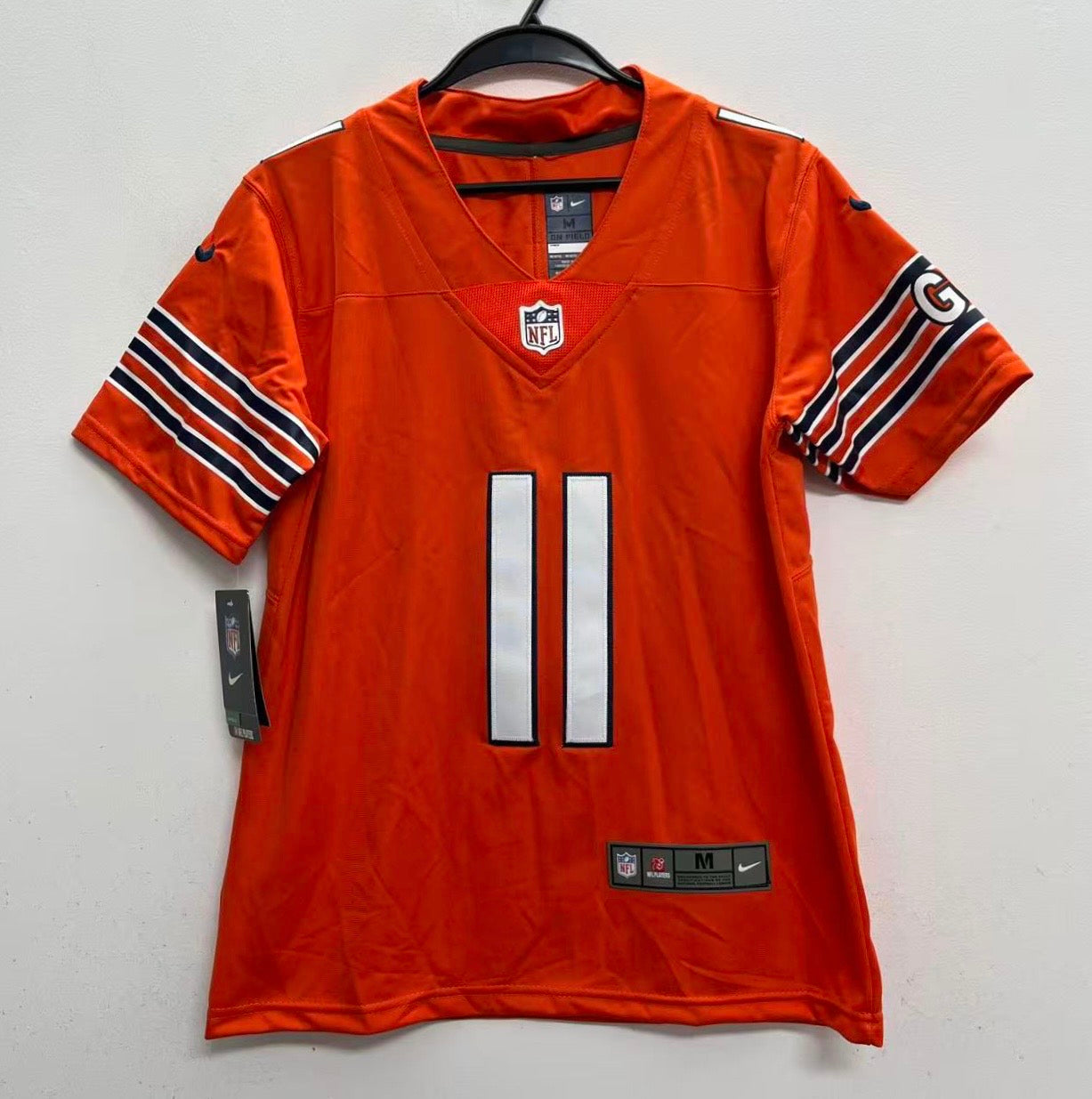 Chicago Bears Any Name & Number customized YOUTH KIDS Official NFL Jersey Orange