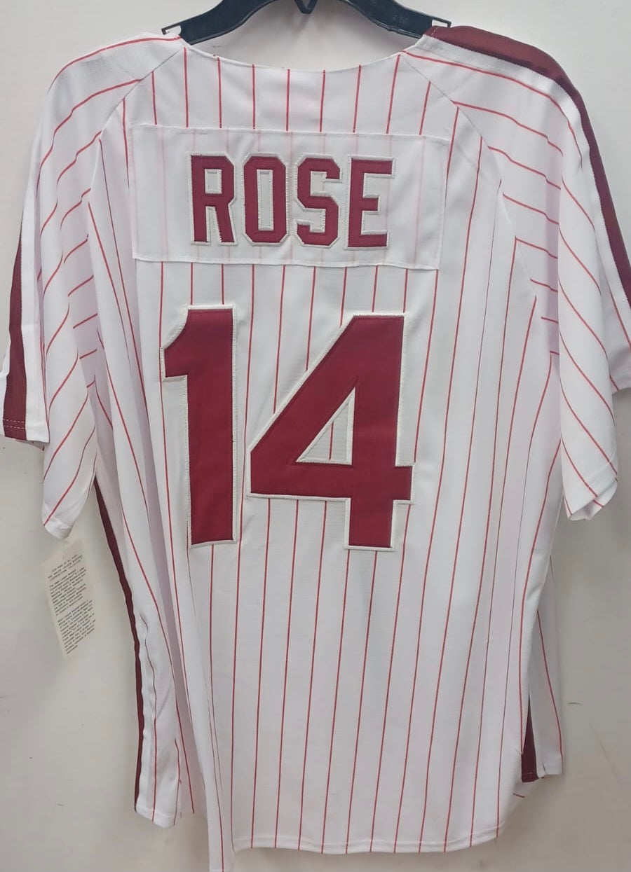 Pete Rose Philadelphia Phillies Official MLB Jersey Mitchell & Ness