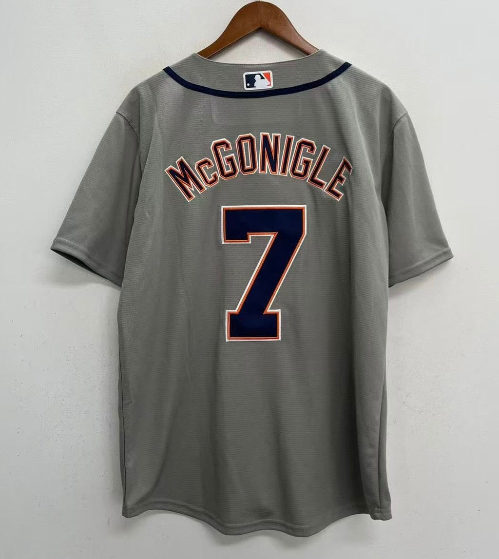 Kevin McGonigle Detroit Tigers YOUTH KIDS Official MLB Nike Jersey gray