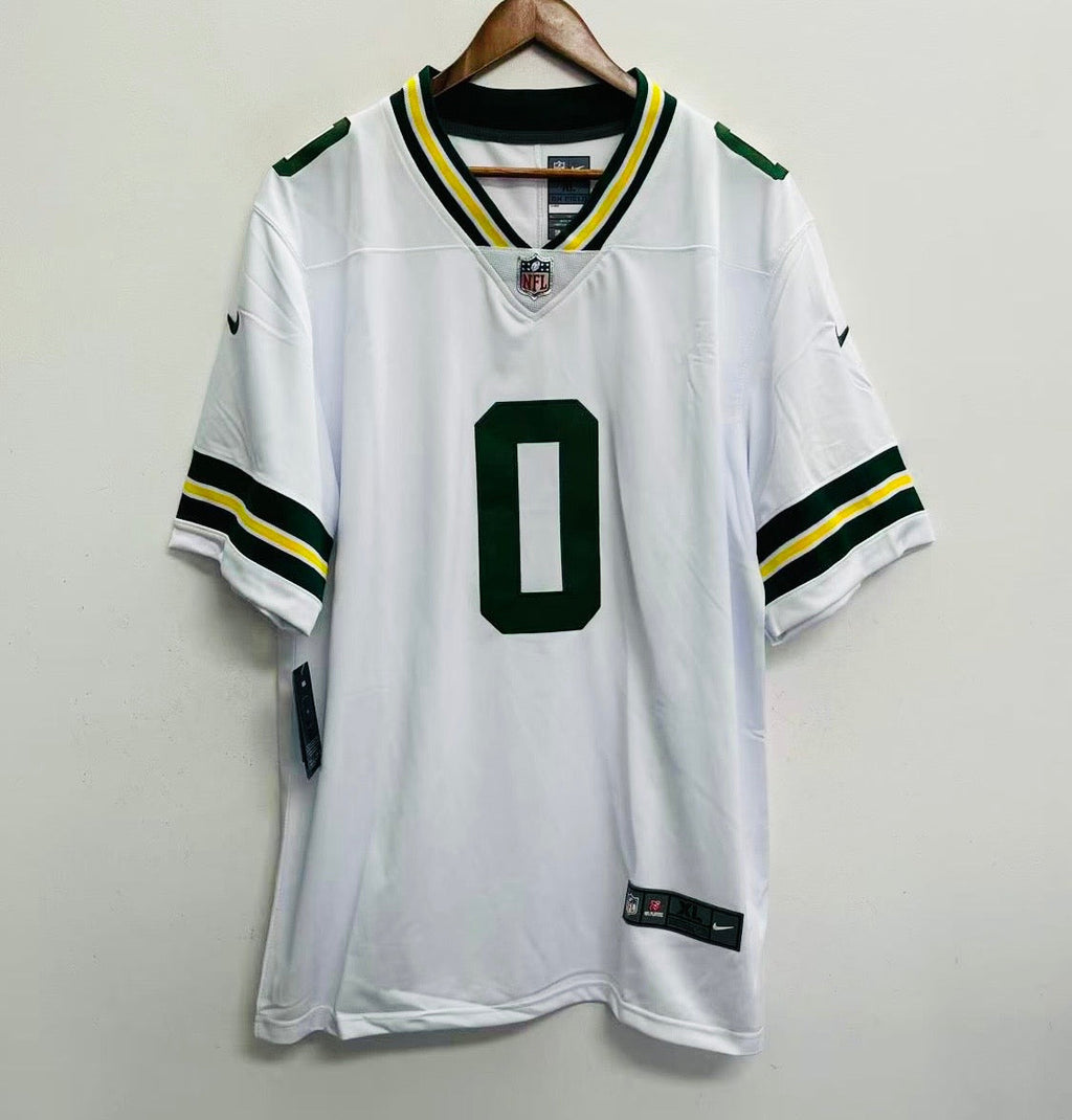 Matthew Golden #0 Green Bay Packers Official NFL Nike Jersey white