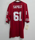 Jesse Sapolu San Francisco 49ers Official NFL Mitchell & Ness Jersey