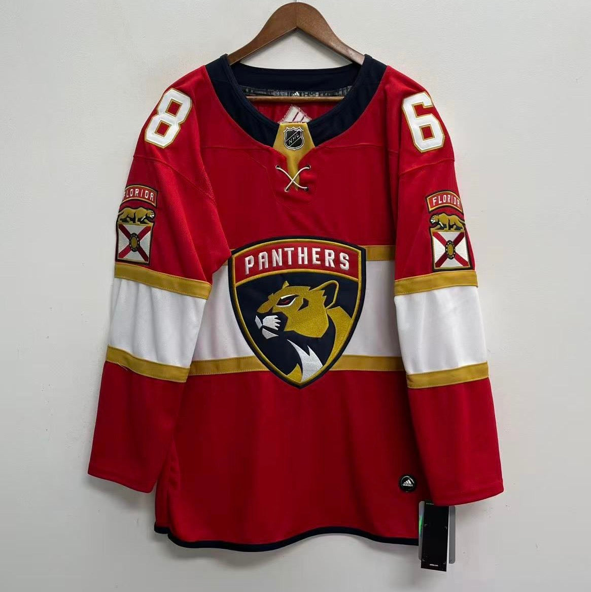 Jaromir Jagr Florida Panthers Official NHL Adidas Jersey