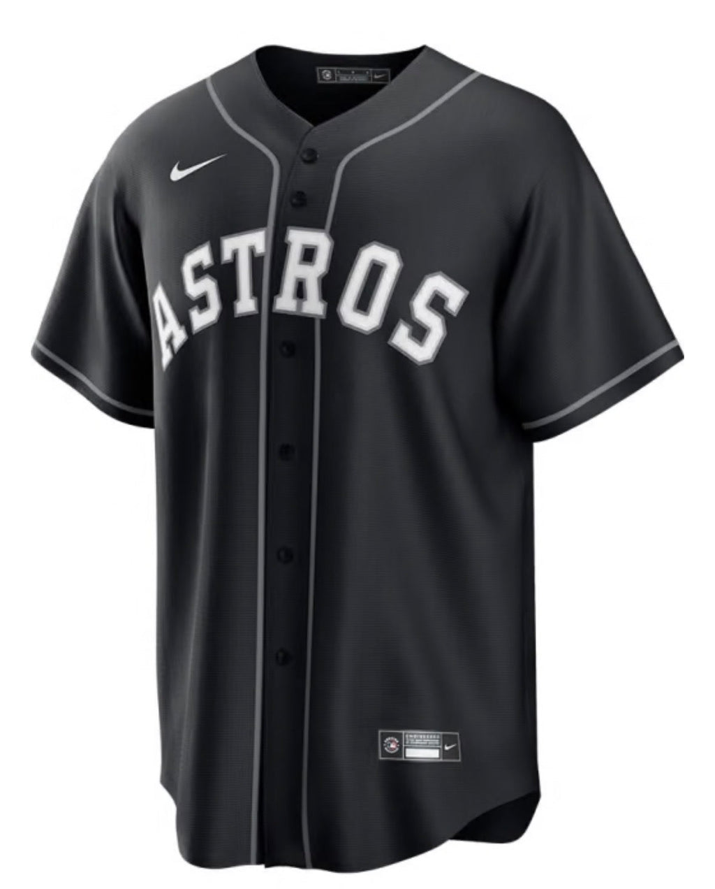 Yordan Alvarez YOUTH KIDS Houston Astros Official MLB Nike Jersey black